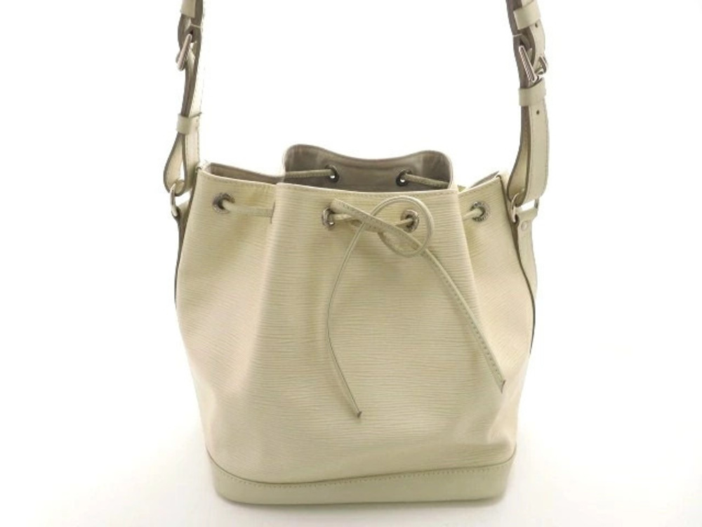 LOUIS VUITTON Neo Noe Shoulder bag Epi leather Ivory White